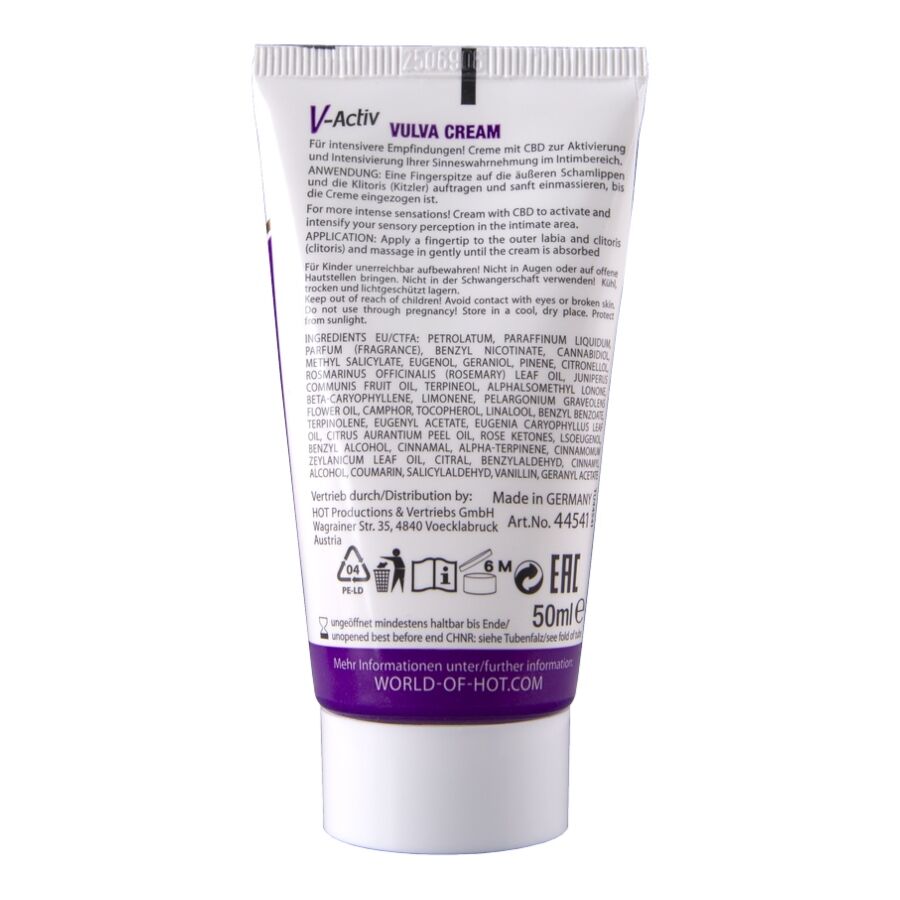 Hot Vulva Cream Mit Cbd 50Ml - 3