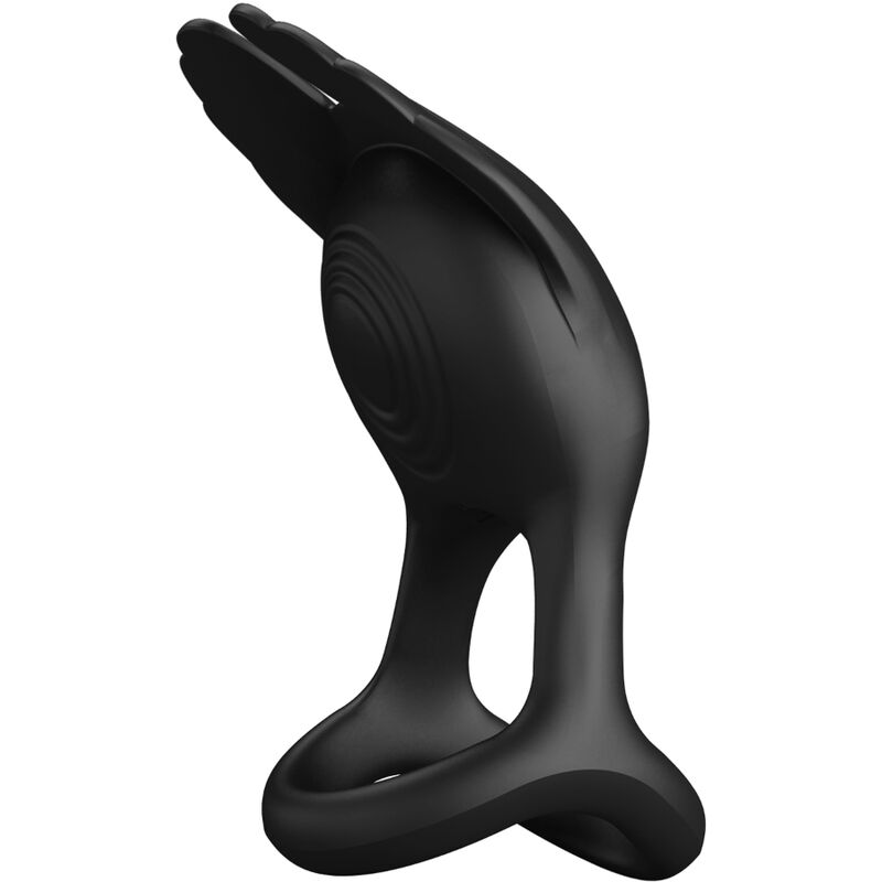 For Him Pretty Love Silas Vibrant Penis Ring 7 Vibrations Silicone - 7