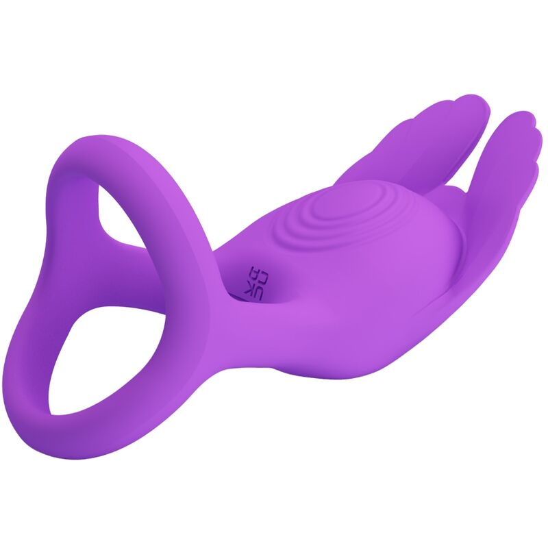 For Him Pretty Love Silas Vibrant Penis Ring 7 Vibrations Silicone - 4