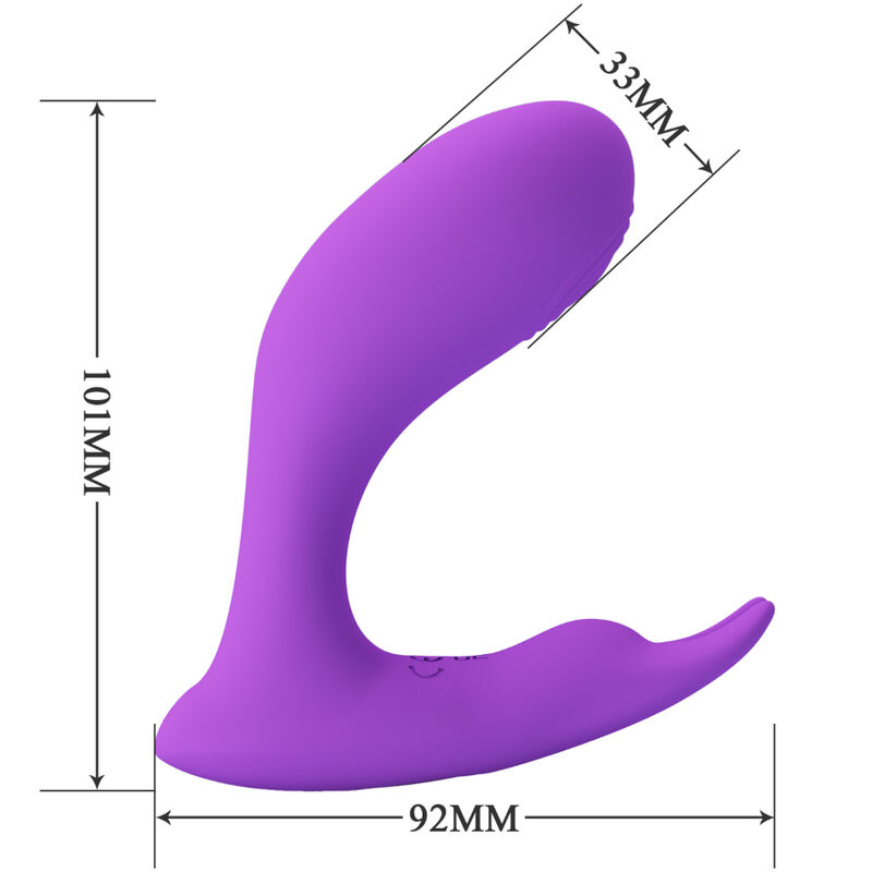 High Tech Pretty Love Idabelle Vibration Pulsation Remote Control - 9