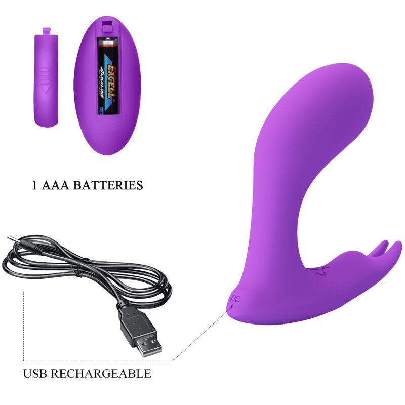 High Tech Pretty Love Idabelle Vibration Pulsation Remote Control - 10