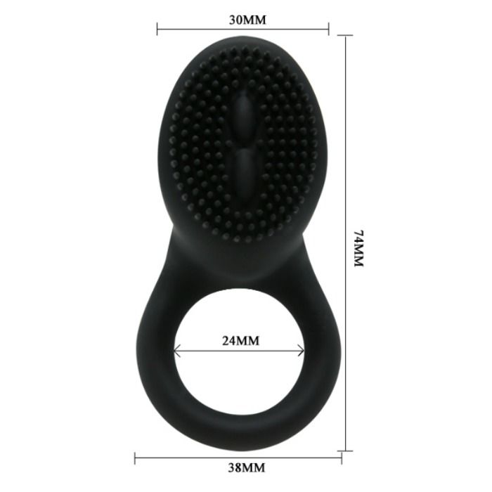 For Him Pretty Love Cobra Vibrator Ring - 5