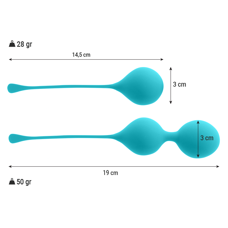 Intense Health Kegel Balls Pack Kendall - 4