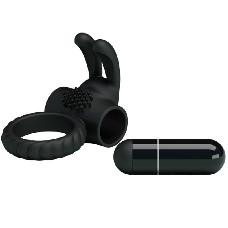 For Him Pretty Love Eudora Vibrating Ring With Stimulator - 5