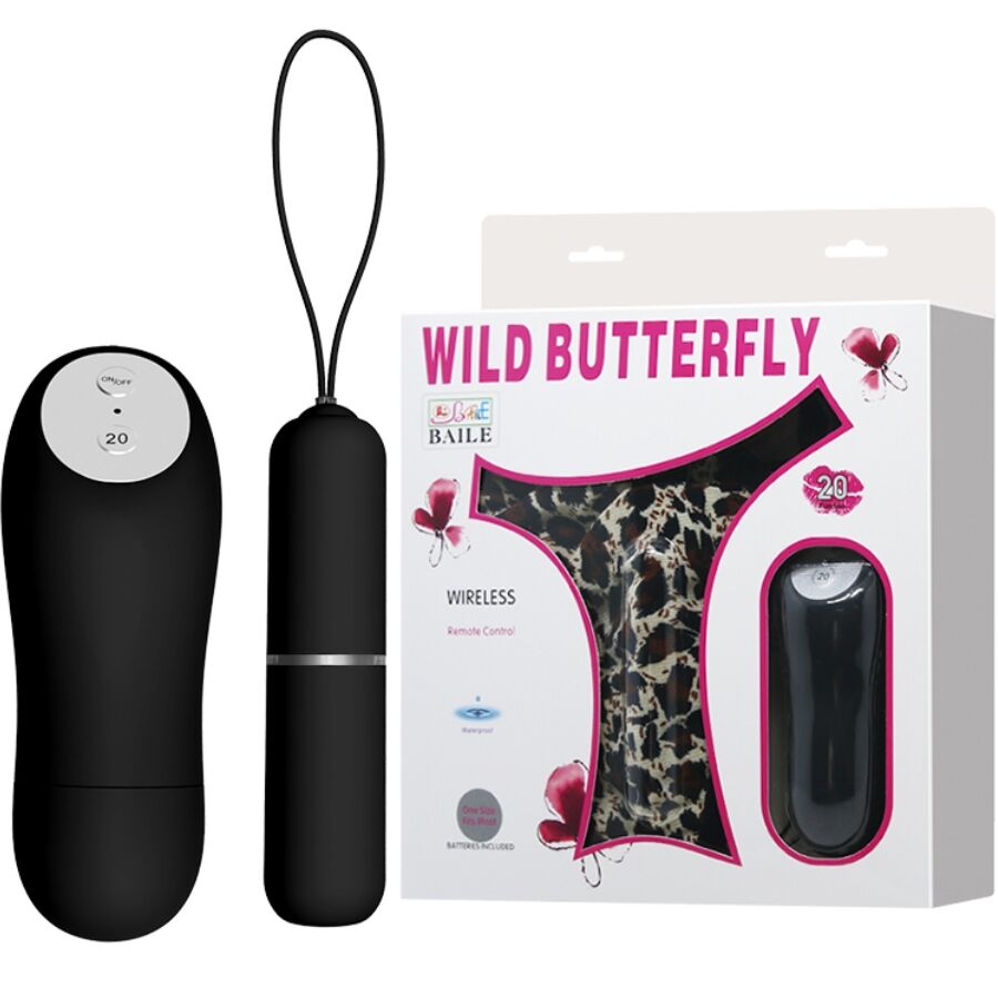 Baile Stimulating Thong With Vibrating Bullet And Remote Control - 2