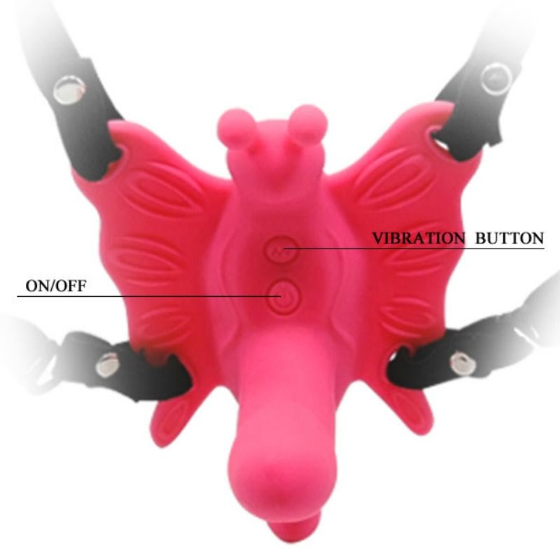 Baile Stimulating Ultra Passionate Remote Control Butterfly Harness - 4