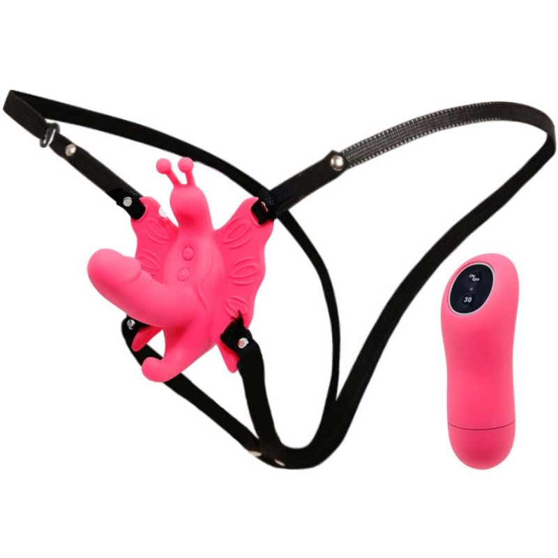 Baile Stimulating Ultra Passionate Remote Control Butterfly Harness - 2
