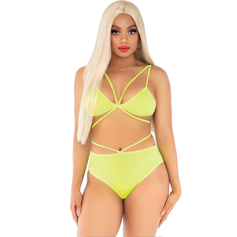 Leg Avenue Top Panties With Straps - 2