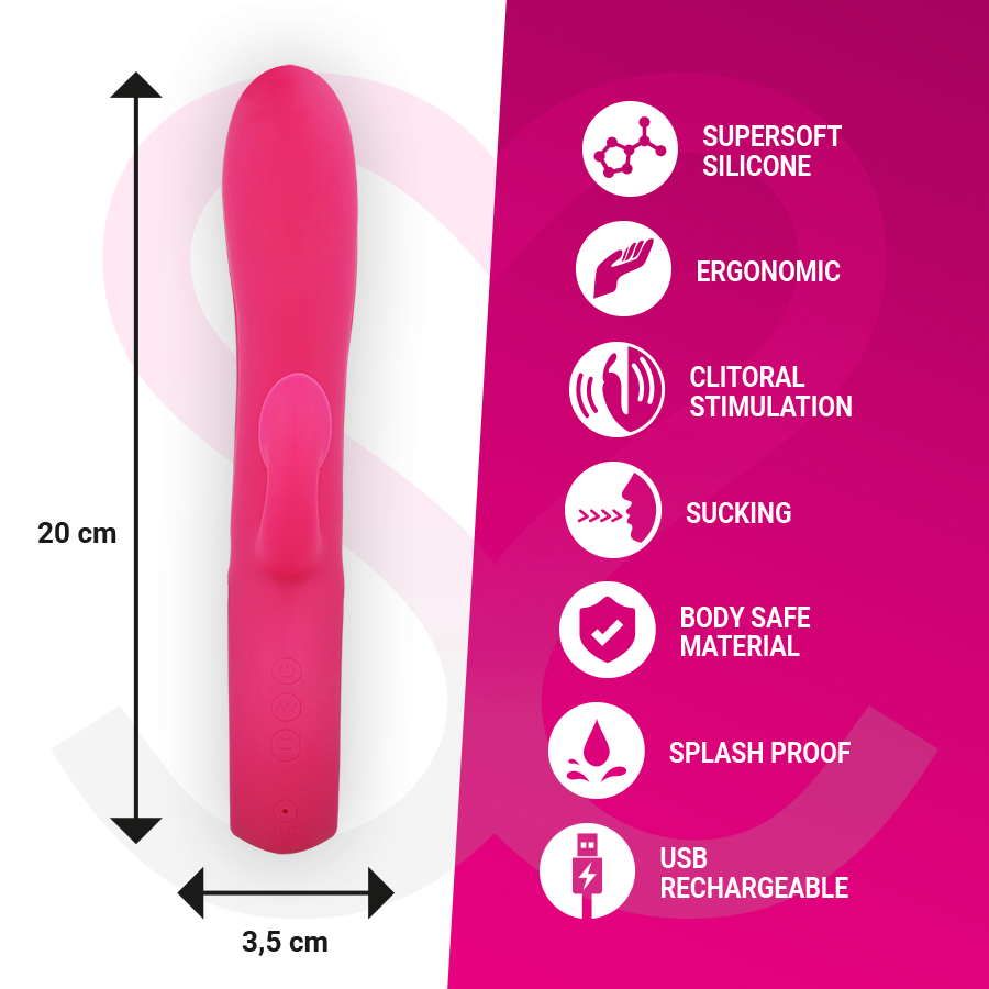 Moressa Dustin Clitoral Suction And Powerful Vibration Premium Silicone Rechargeable - 4