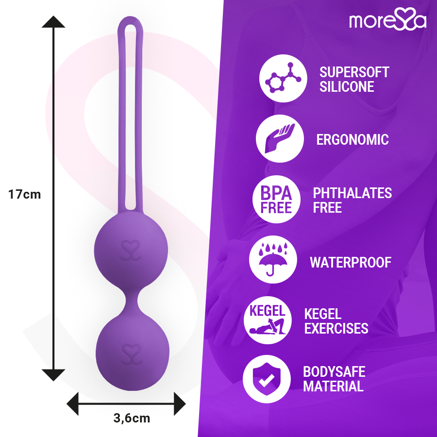 Moressa Osian Three Premium Lilac Silicone - 4