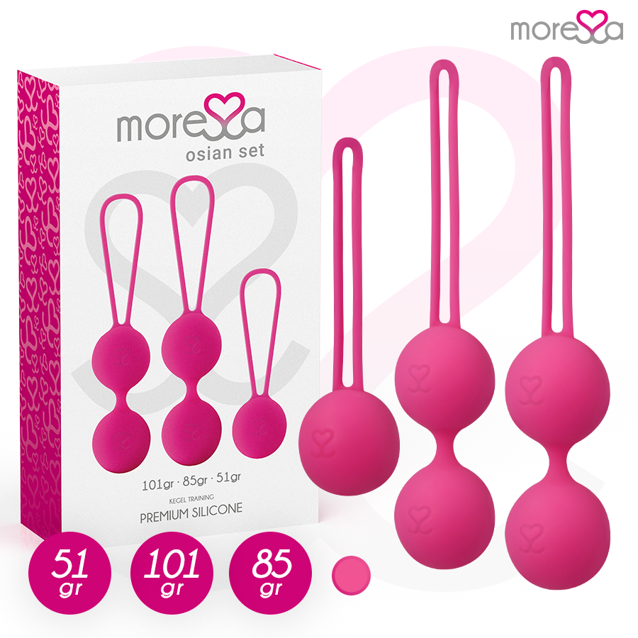 Moressa Osian Set Premium Silicone Osian One 51 g Osian Two 101 g Osian Three 85 g - 2