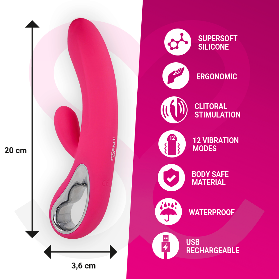 Moressa Troy Premium Silicone Rechargeable - 4