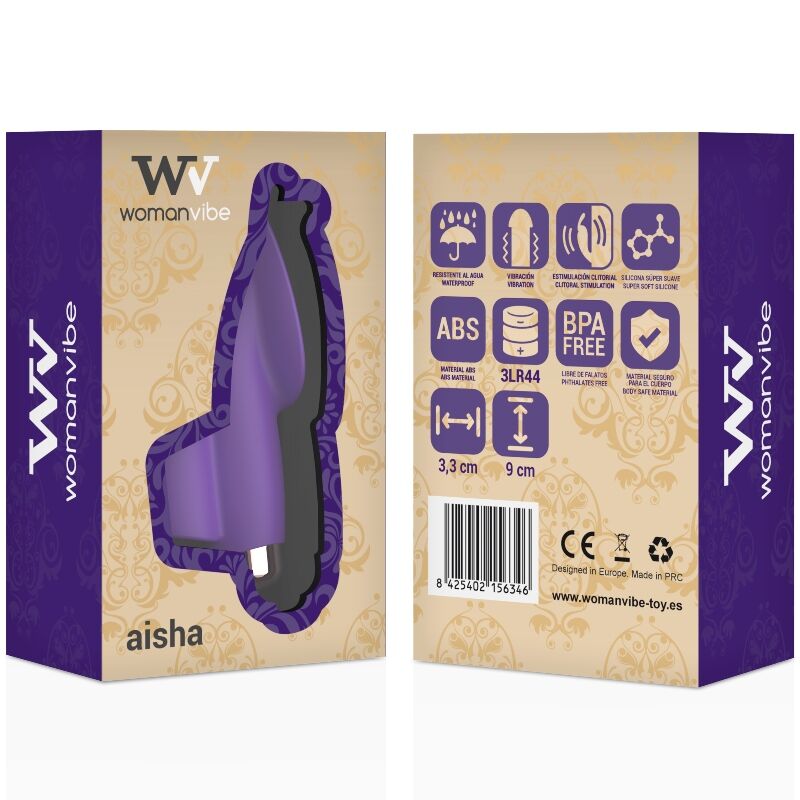 Womanvibe Aisha Silicone Stimulator Finger - 2