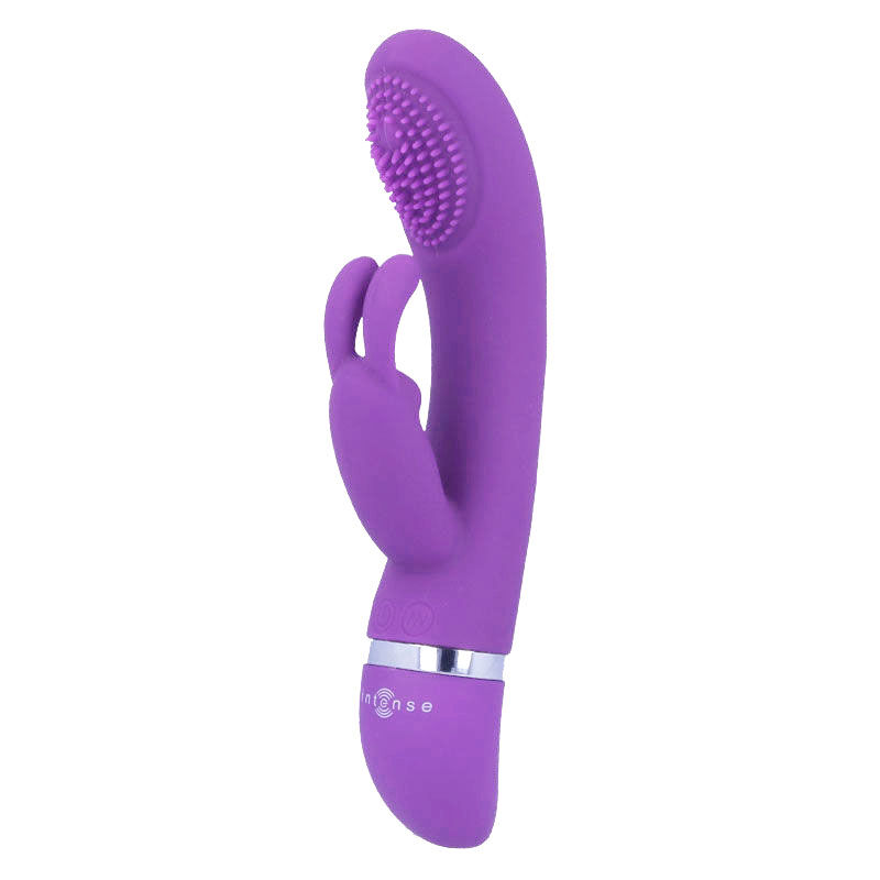 Intense High Tech Susy Silicone Rabbit Lilac Oscillating Vibrator - 4