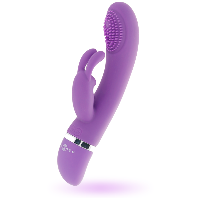 Intense High Tech Susy Silicone Rabbit Lilac Oscillating Vibrator - 3