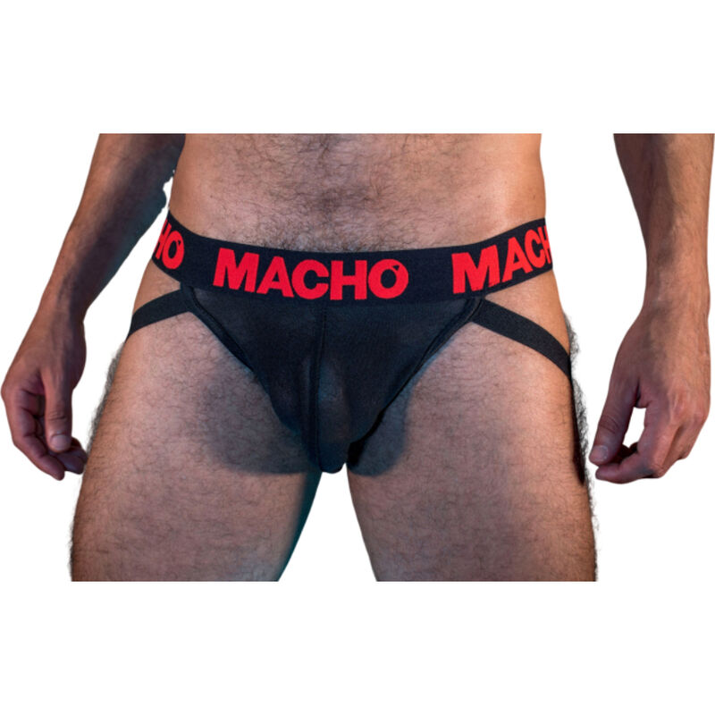 Macho Jock Svart/Röd