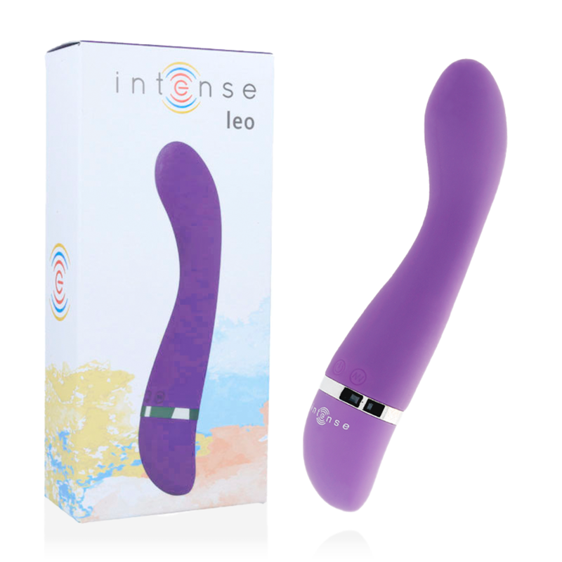 Intense High Tech Leo Vibrator Lilac Silicon Luxe - 2
