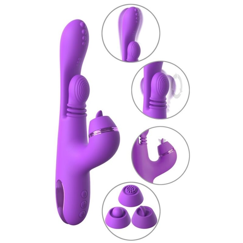Fantasy For Her Intimotion Pulse Pro Vibe Rabbit Vibrator