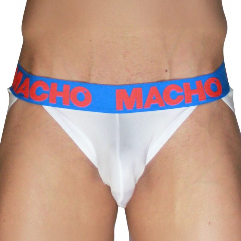 Macho Jock Vit/Marinblå - 2