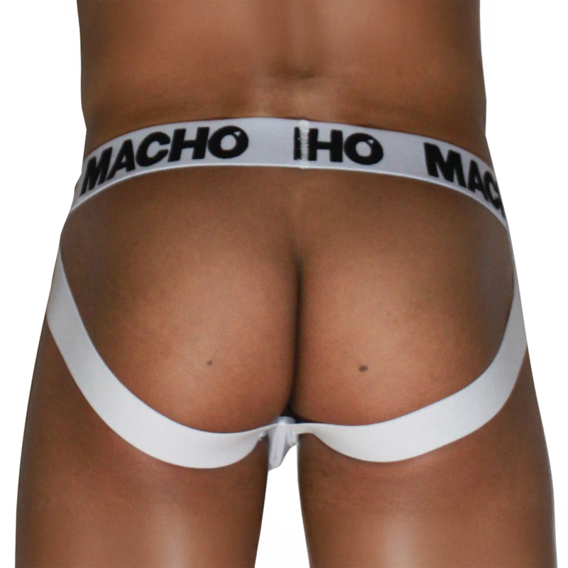 Macho Jock Enfärgad Vit - 8