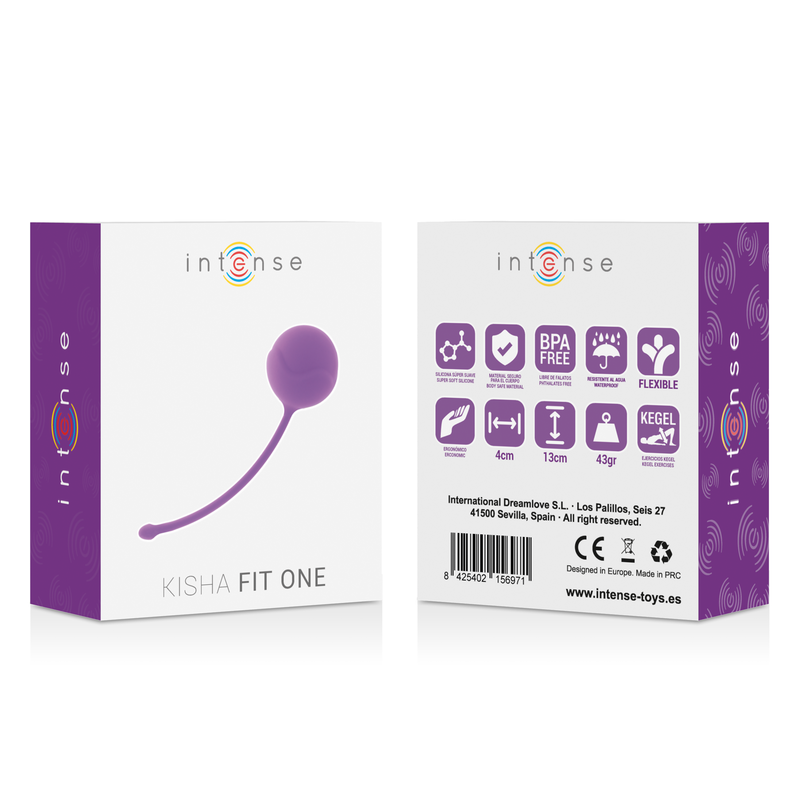 Intense Health Kegel Kisha Fit One Silicone Kegel Lilac - 3