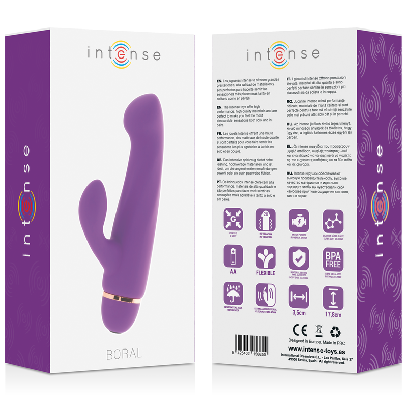 Intense High Tech Boral 20 Speeds Silicone Lilac - 4