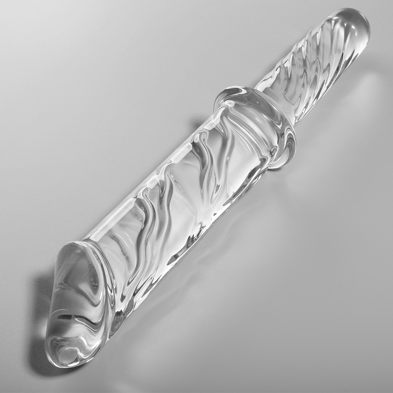 Nebula Model 24 Dildo Borosilicate Glass Clear 28,5 cm - 2