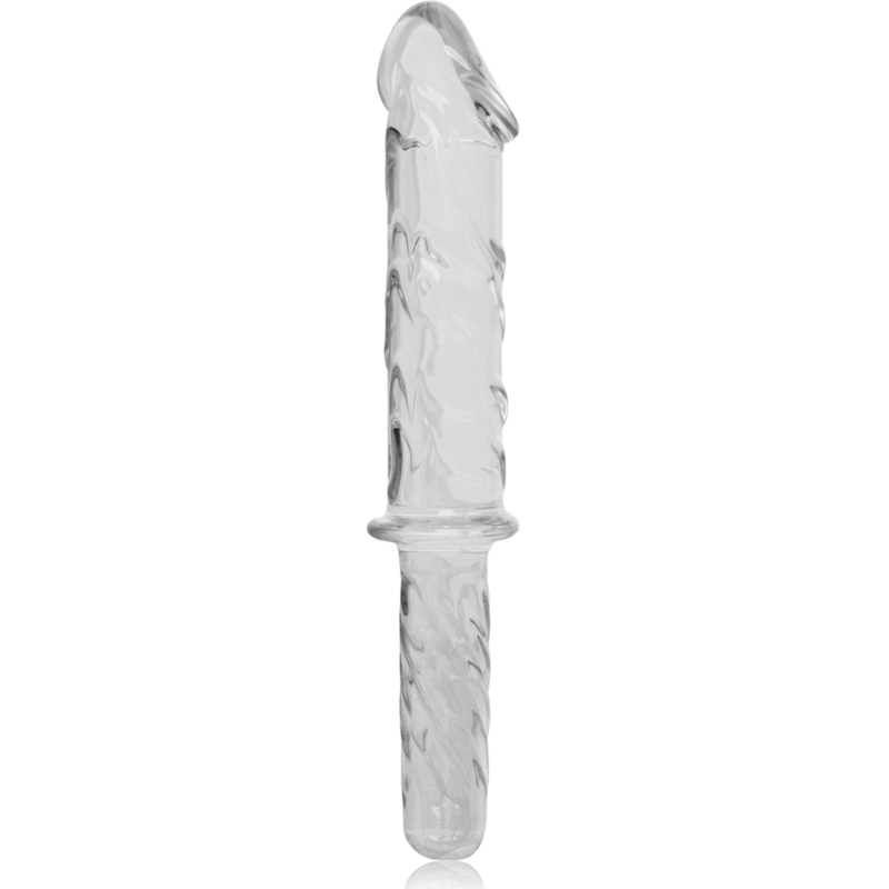 Nebula Model 24 Dildo Borosilicate Glass Clear 28,5 cm - 8