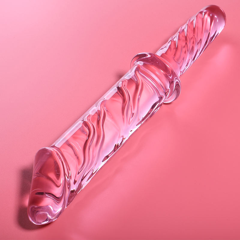 Nebula Model 24 Dildo Borosilicate Glass Clear 28,5 cm
