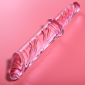 Nebula Model 24 Dildo Borosilicate Glass Clear 28,5 cm