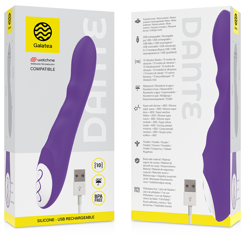 Galatea Dante Vibrator Watchme Remote Control - 3