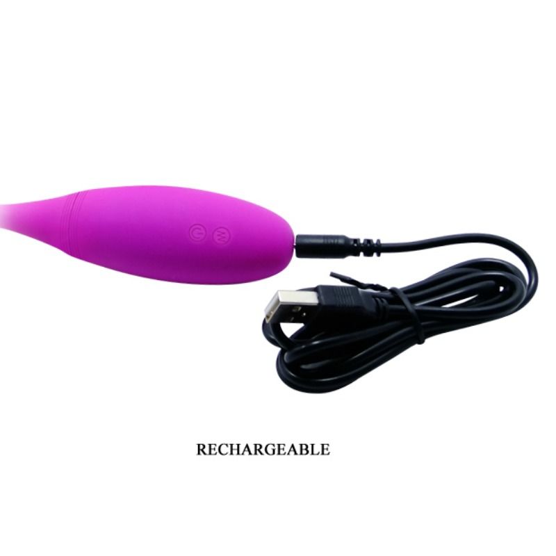 Fun Toys Pretty Love Smart Snaky Vibe Vibrator 2 Motors - 5