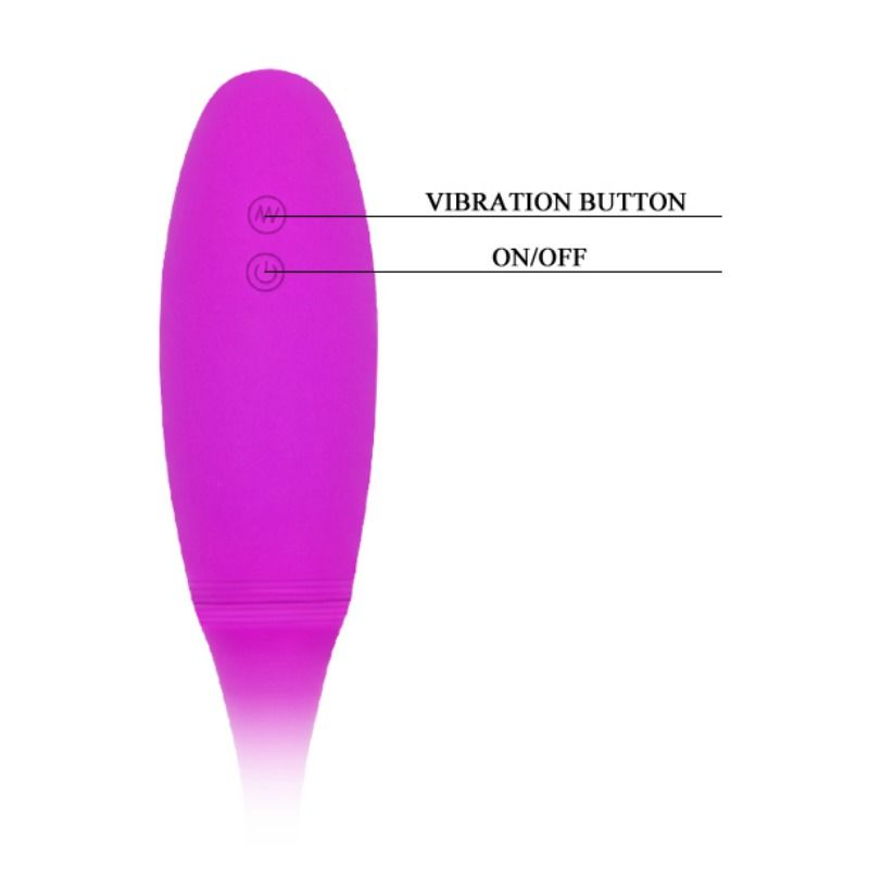 Fun Toys Pretty Love Smart Snaky Vibe Vibrator 2 Motors - 2