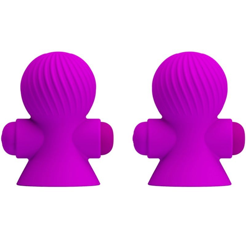 Fun Toys Pretty Love Nipple Stimulators 12M Lilac Vibration