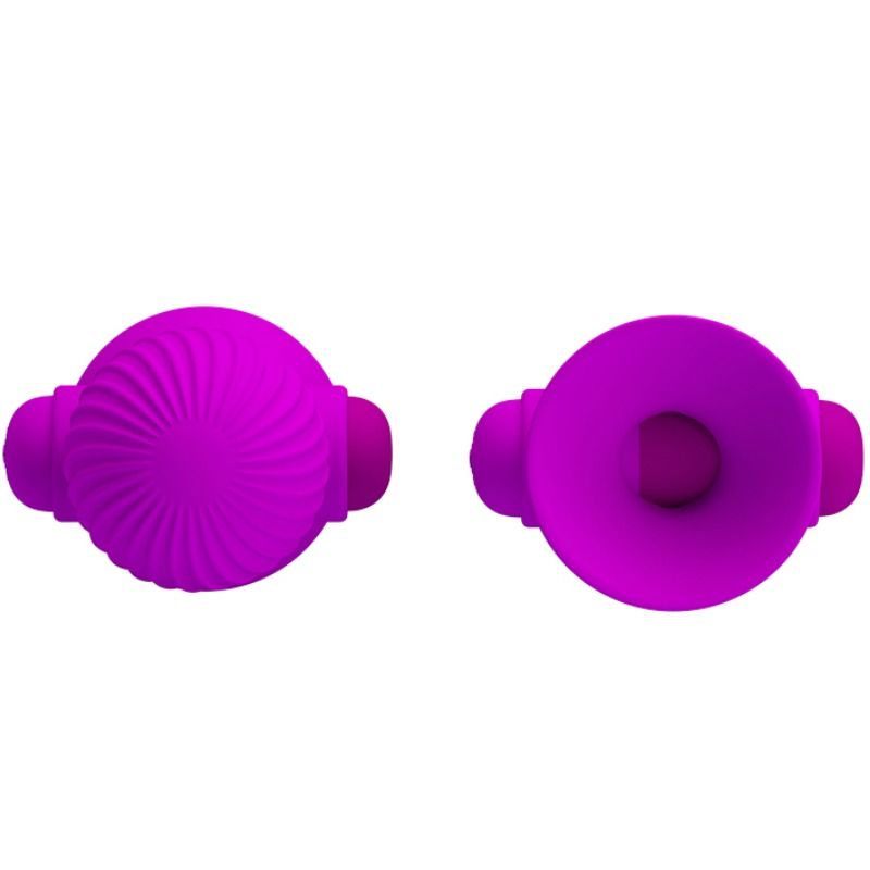 Fun Toys Pretty Love Nipple Stimulators 12M Lilac Vibration - 3