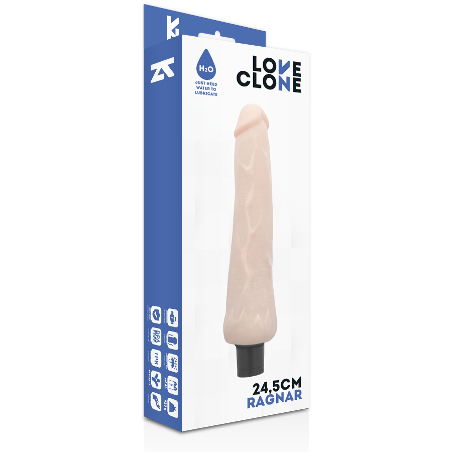 Loveclone Ragnar Self Lubrication Vibrator 24 5 Cm O 3 5 Cm - 4
