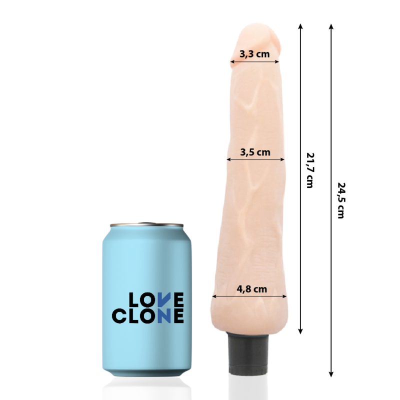 Loveclone Ragnar Self Lubrication Vibrator 24 5 Cm O 3 5 Cm - 2