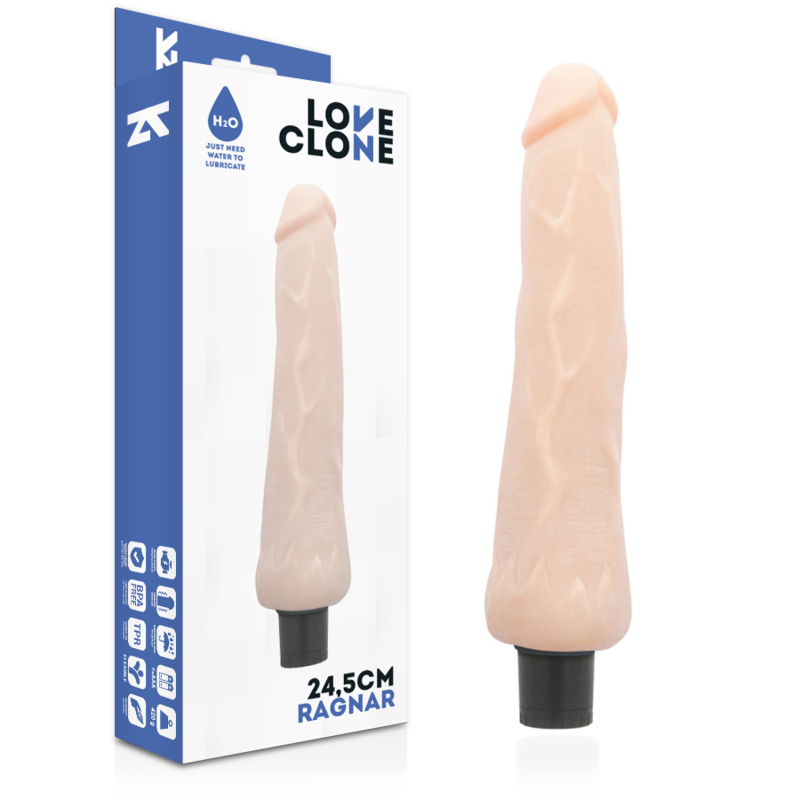 Loveclone Ragnar Self Lubrication Vibrator 24 5 Cm O 3 5 Cm