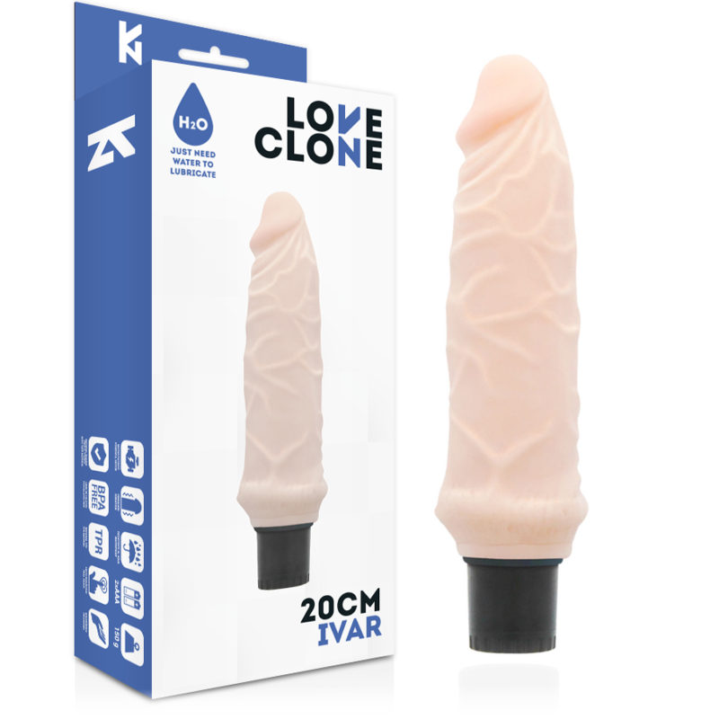 Loveclone Ivar Self Lubrication Vibrator 20 Cm O 3 7 Cm