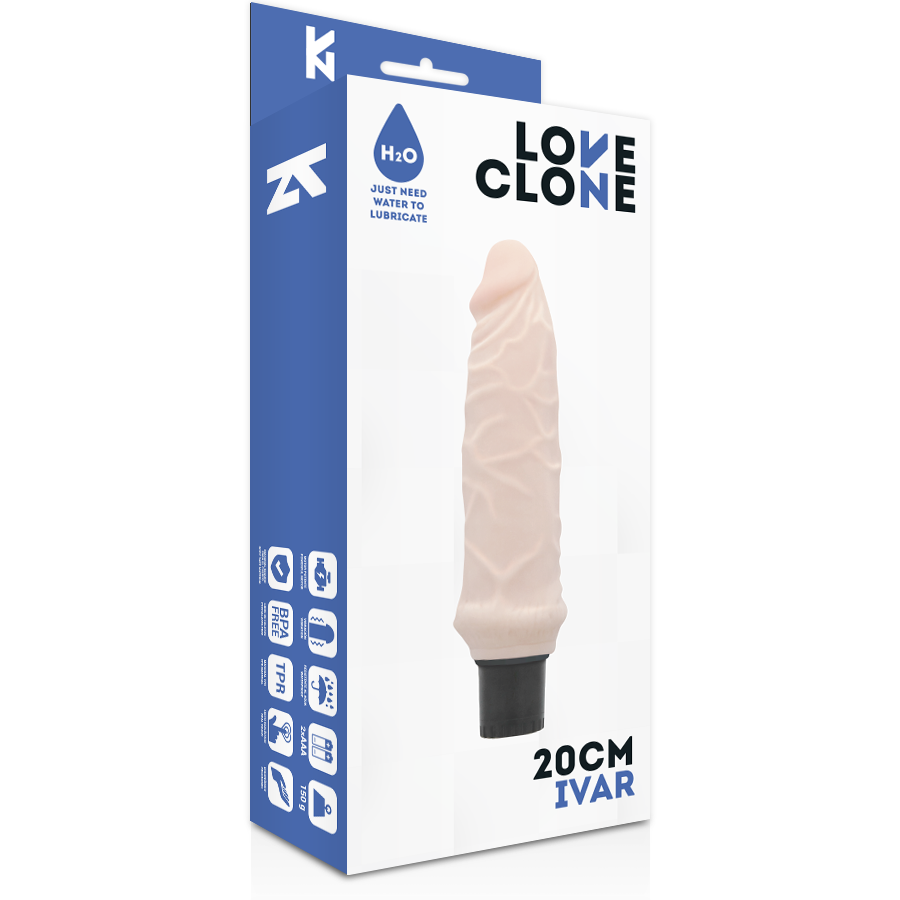 Loveclone Ivar Self Lubrication Vibrator 20 Cm O 3 7 Cm - 4