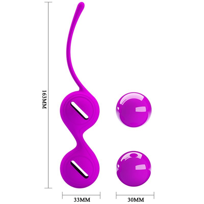 Health Kegel Pretty Love Orgasmic Balls Kegel Tighten Up I Lilac - 4