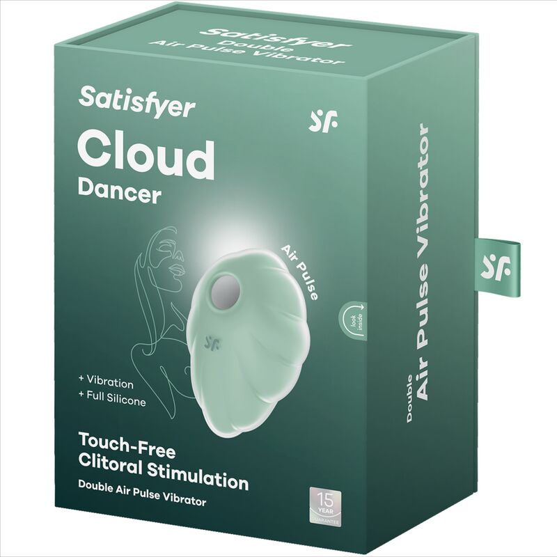 Satisfyer Air Pulse Cloud Dancer Air Pulse Vibrator - 10