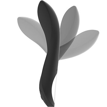 Black Silver Kean Vibrator Touch Control