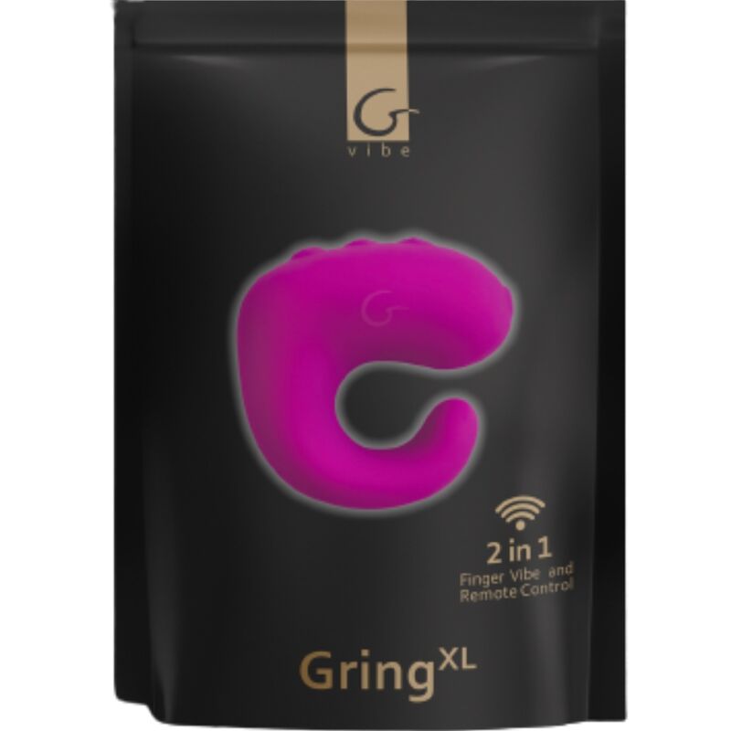 Vibe Fun Toys Gring Vibrator Ring Sweet Raspberry - 3