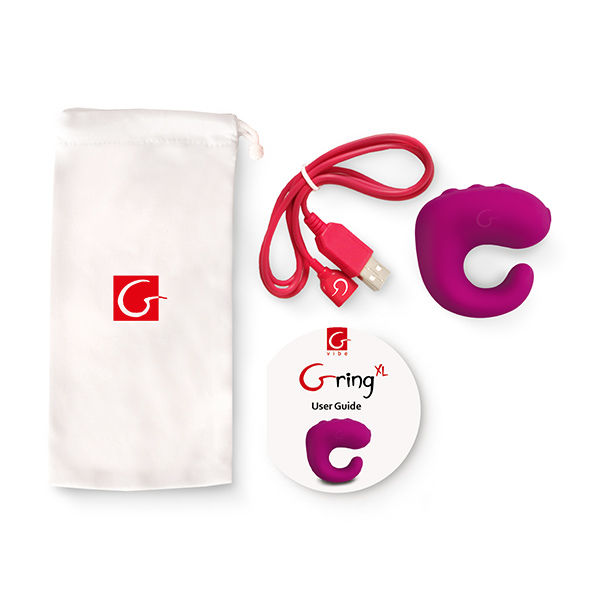 Vibe Fun Toys Gring Vibrator Ring Sweet Raspberry - 2