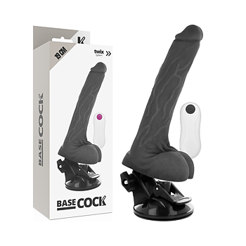 Basecock Realistic Vibrator Remote Control 19 CM O 4 CM