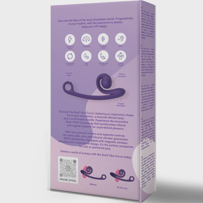 Snail Vibe Curve Vibrator - 6