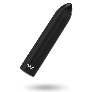 Black Silver Kernex 2 Vibrating Magnetic Bullet
