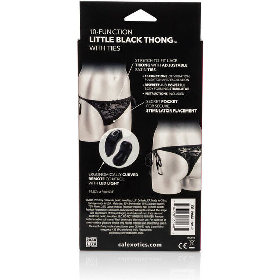 Calexotics 10 Function Thong With Ties - 3