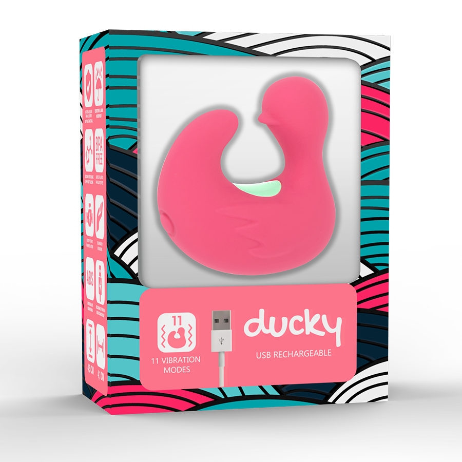 Happy Loky Duckymania Rechargeable Silicone Stimulator Finger - 4